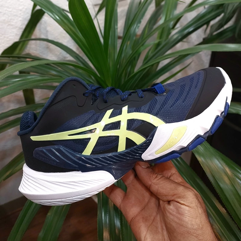کتونی و کفش والیبال هندبال بسکتبال اسیکس متارایز کیفیت مستر کوالیتی ویتنام Asics Metarise رنگ سورمه ای