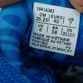 کفش تنیس خاکی اسیکس Asics tennis Court FF3 Novak CLAY- رنگ آبی فسفری سفید کیفیت اورجینال سفارش اسیا نواک جوکوویچ