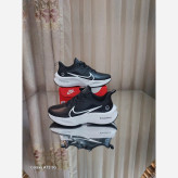 کتونی رانینگ نایک زوم ایکس nike zoom x کیفیت مستر کوالیتی ویتنام رویه چرم کتونی چرمی نایک لبخندی مشکی سفید