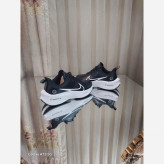 کتونی رانینگ نایک زوم ایکس nike zoom x کیفیت مستر کوالیتی ویتنام رویه چرم کتونی چرمی نایک لبخندی مشکی سفید