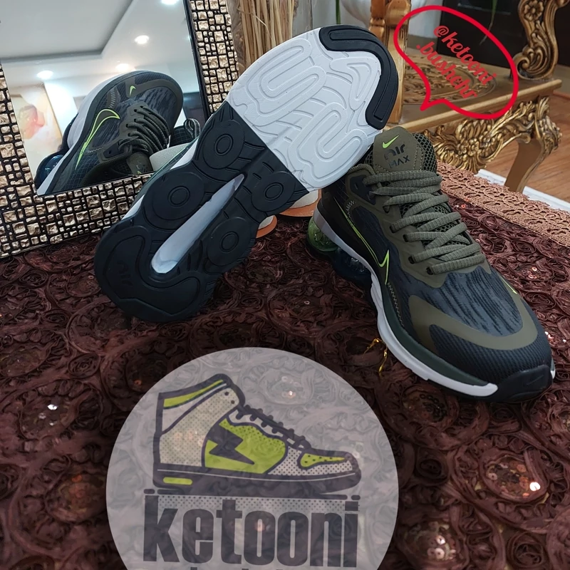 نایک ایر مکس 2023 nike air max 2023 رنگ سبز کیفیت مستر کوالیتی ویتنام