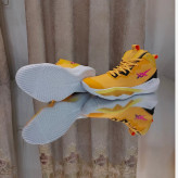 کتونی والیبال هندبال بسکتبال اسیکس نوا سورج2 مستر کوالیتی ویتنام asics nova sourge 2 رنگ زرد در حد اورجینال اسکای الیت