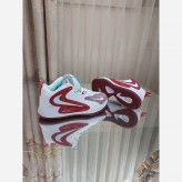 کتونی والیبال بسکتبال هندبال نایک هایپرست2 مستر کوالیتی nike hyperset 2 رنگ زرشکی سفید ویتنام سایز 41 تا 46