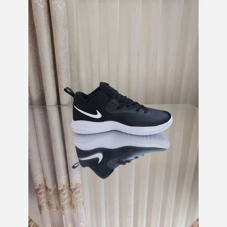 کتونی والیبال بسکتبال هندبال نایک هایپرست2 مستر کوالیتی nike hypersensitivity 2 رنگ مشکی سفید ویتنام سایز 40 تا 46