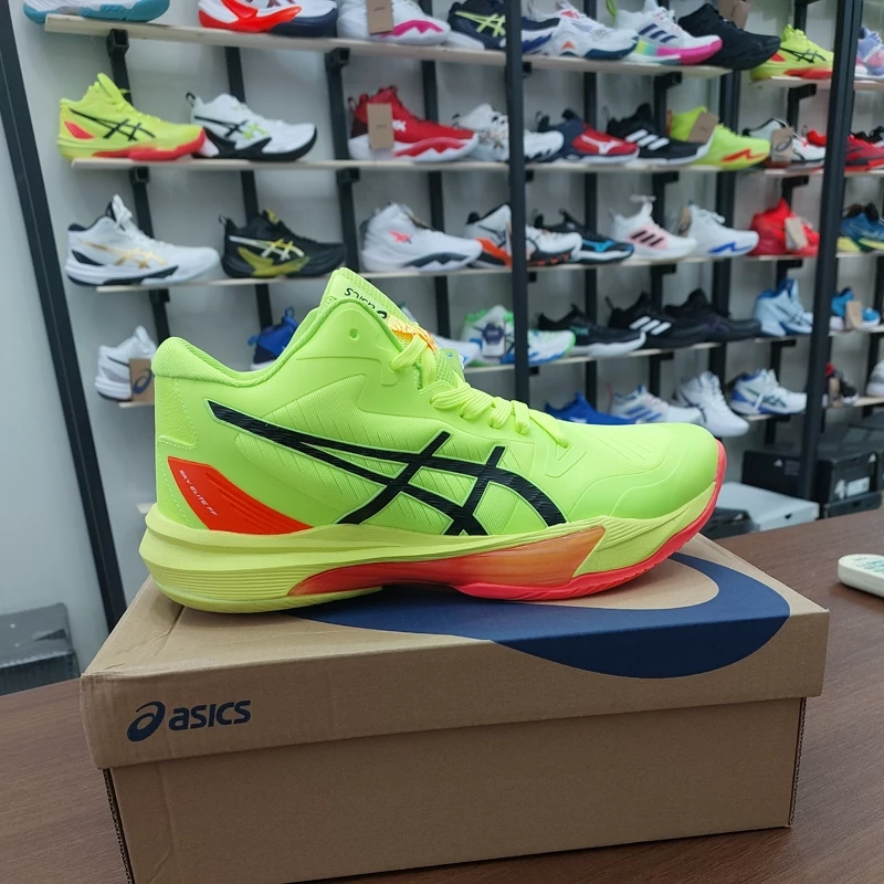 اسیکس اسکای الیت3  پاریس ویتنام asics sky elite ff mt3 رنگ پاریس فسفری