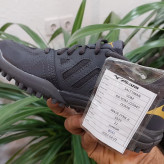 کتونی کفش اورجینال فوتبال چمن مصنوعی میزانو اورجینال MIZUNO WAVE LYNX JR سایز 35 رنگ مشکی طلایی ساخت ویتنام