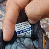 کتونی کفش اورجینال فوتبال چمن مصنوعی میزانو اورجینال MIZUNO WAVE LYNX JR سایز 35 رنگ مشکی طلایی ساخت ویتنام