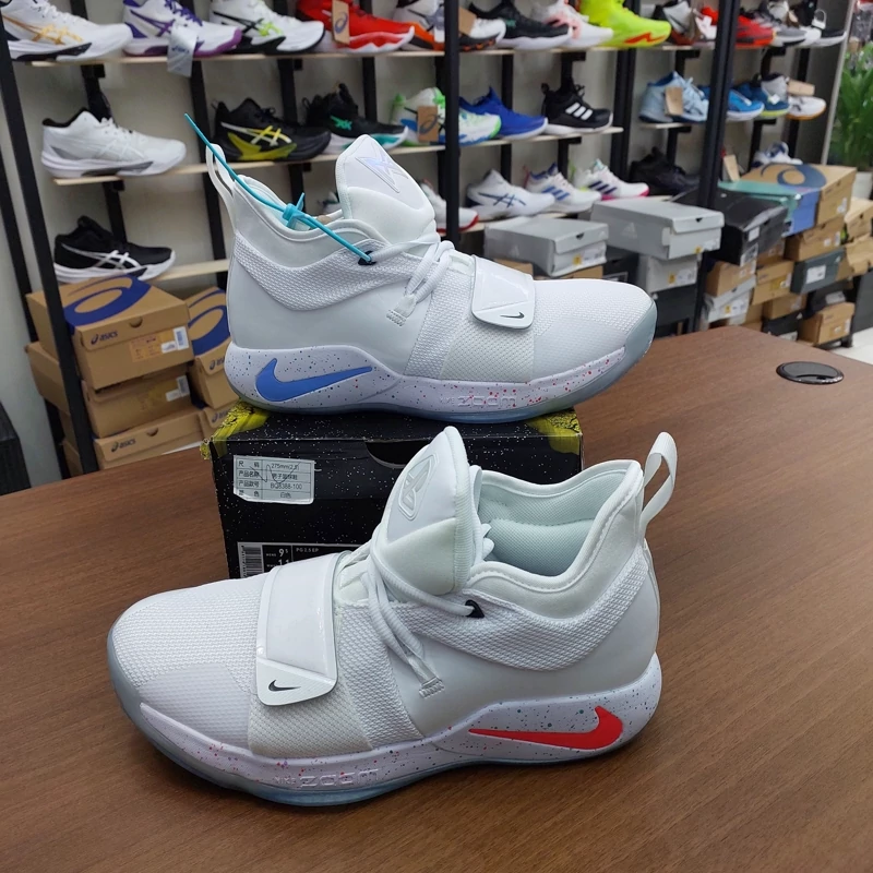 کتونی والیبال بسکتبال نایک pg 2.5 مستر کوالیتی ویتنام  رنگ سفید Nike PG 2.5 TB Basketball Shoes