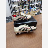 کفش فوتبال چمن آدیداس استوکدار بلینگام Predator Edge 2025 رنگ کرم مشکی یا بژ Adidas Predator رئال مادرید