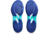 کتونی والیبال هندبال بسکتبال اسیکس اسکای الیت 3 مسترکوالیتی ویتنام asics sky elite ff mt3 رنگ سفید فیروزه ای سورمه ای