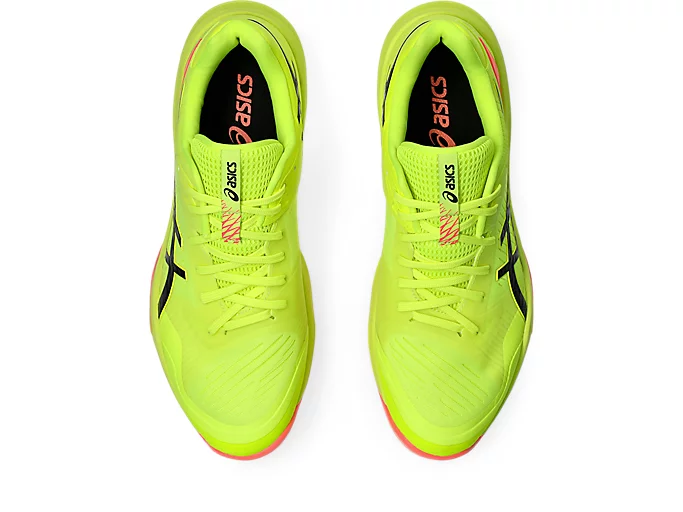 اسیکس اسکای الیت3 پاریس ساق متوسط کیفیت مستر کوالیتی ویتنام asics sky elite ff رنگ پاریس فسفری