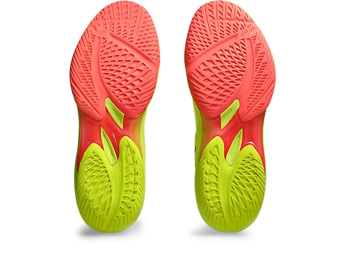اسیکس اسکای الیت3 پاریس ساق متوسط کیفیت مستر کوالیتی ویتنام asics sky elite ff رنگ پاریس فسفری