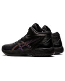 کتونی و کفش والیبال هندبال بسکتبال اسیکس ژل هوپ وی 14 در حد اورجینال ویتنامAsics gel hoop V14 رنگ مشکی بنفش