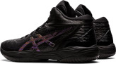 کتونی و کفش والیبال هندبال بسکتبال اسیکس ژل هوپ وی 14 در حد اورجینال ویتنامAsics gel hoop V14 رنگ مشکی بنفش