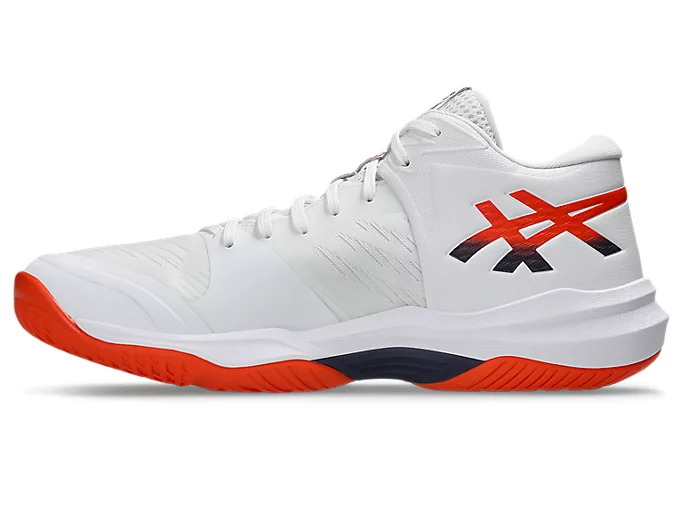 اسیکس اسکای الیت ۳ کیفیت مستر کوالیتی ویتنام asics sky elite ff mt3 رنگ سفید نارنجی