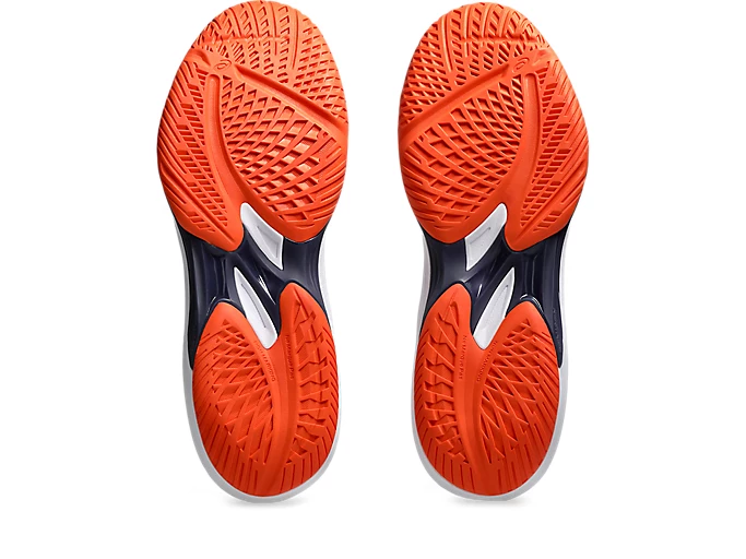 اسیکس اسکای الیت ۳ کیفیت مستر کوالیتی ویتنام asics sky elite ff mt3 رنگ سفید نارنجی