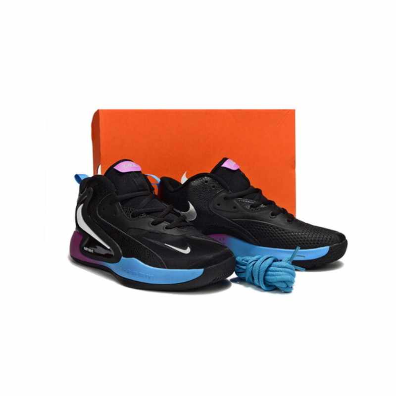 کتونی والیبال بسکتبال هندبال نایک هایپرست2 مستر کوالیتی nike hypersensitivity 2 رنگ مشکی بنفش