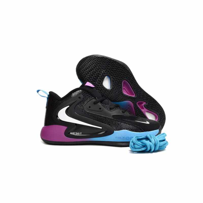 کتونی والیبال بسکتبال هندبال نایک هایپرست2 مستر کوالیتی nike hypersensitivity 2 رنگ مشکی بنفش