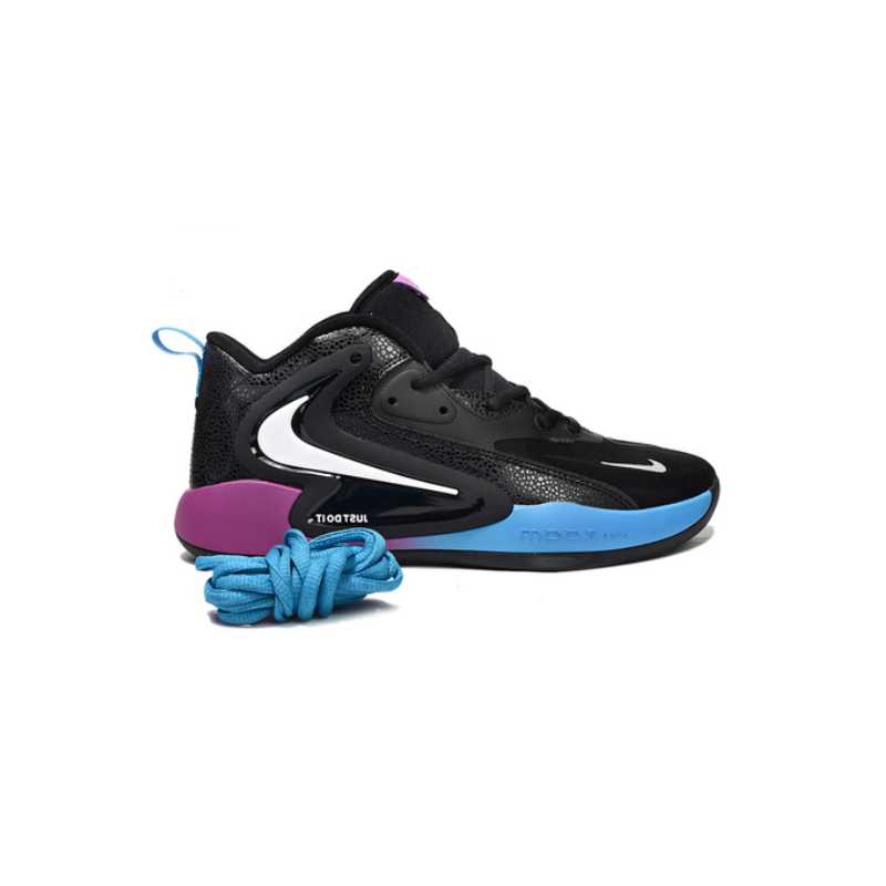 کتونی والیبال بسکتبال هندبال نایک هایپرست2 مستر کوالیتی nike hypersensitivity 2 رنگ مشکی بنفش