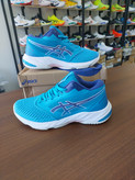 کفش والیبال هندبال و بسکتبال اسیکس نت بورنر ویتنام متارایز asics netburner ballistic ff mt3 رنگ آبی سفید