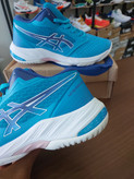 کفش والیبال هندبال و بسکتبال اسیکس نت بورنر ویتنام متارایز asics netburner ballistic ff mt3 رنگ آبی سفید