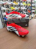 کفش فوتبال چمن آدیداس استوکدار بلینگام رنگ سفید نارنجی مشکی Adidas Predator