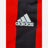 کیت تیشرت با شورت اصلی هواداری تیم میلان ایتالیا 2007رنگ راه راه مشکی قرمز تایلندی A++ Ac Milan بچه گانه