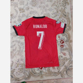 کیت تیشرت با شورت بچه گانه تیم ملی فوتبال پرتغال با شماره ۷ رونالدو ronaldo 7