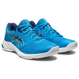 کفش والیبال هندبال و بسکتبال اسیکس نت بورنر ویتنام متارایز asics netburner ballistic ff mt3 رنگ آبی سفید