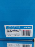 کفش تریل رانینگ هوکا اسپید کیفیت مستر کوالیتی طبیعت گردی روزمرگی رنگ سورمه ای HOKA U MAFATE SPEED 2