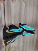 کتونی نایک فانتوم استوک ریز کیفیت مستر کوالیتی ویتنام سایز 41تا45 رنگ سفید سبز football shoes Nike phantom 6 Low fg elite