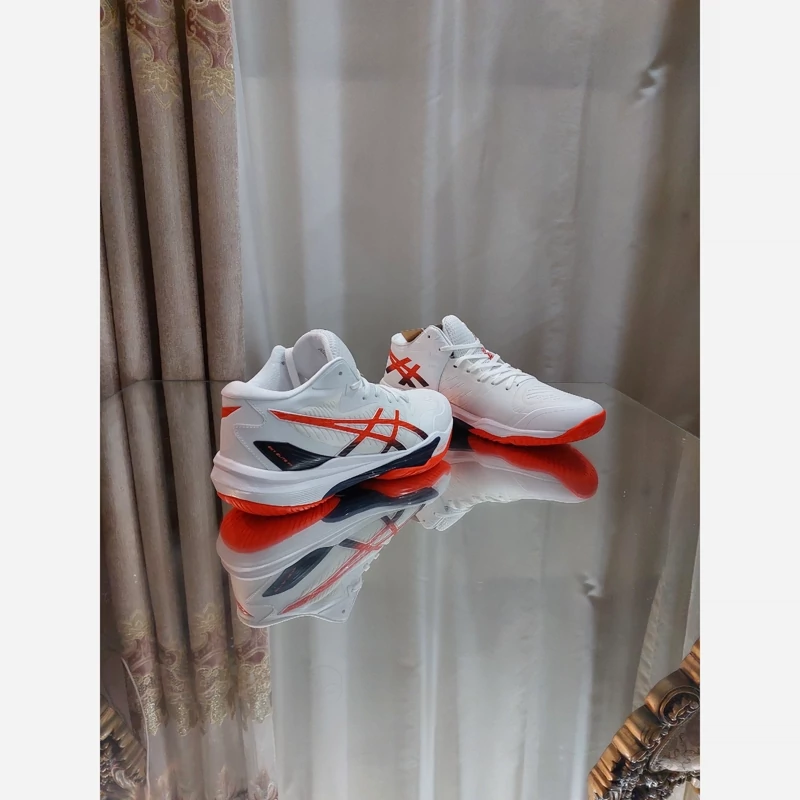 اسیکس اسکای الیت 3 کیفیت مستر کوالیتی ویتنام asics sky elite ff mt3 رنگ سفید نارنجی