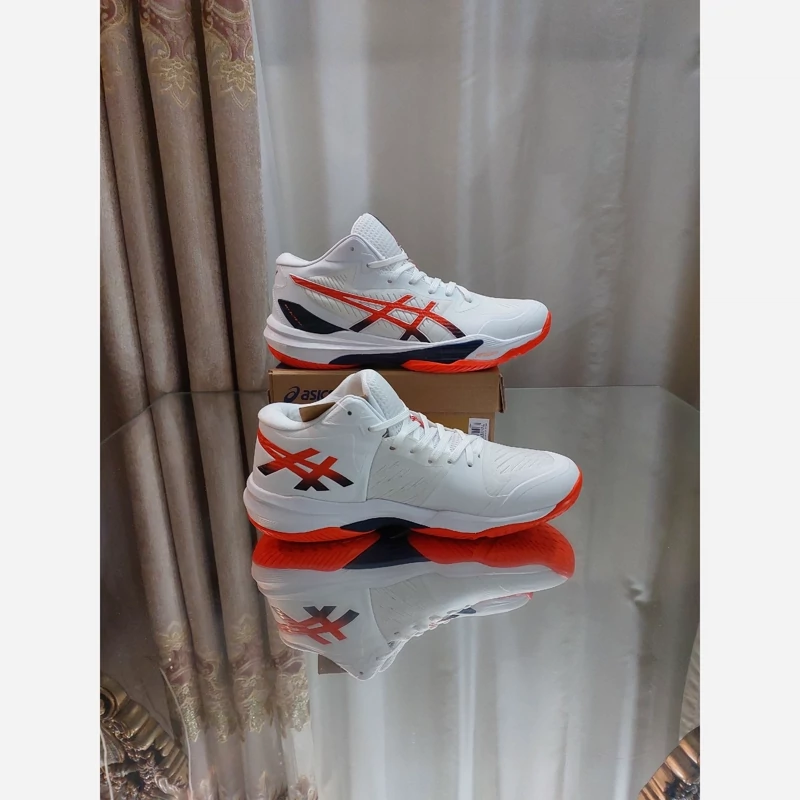 اسیکس اسکای الیت 3 کیفیت مستر کوالیتی ویتنام asics sky elite ff mt3 رنگ سفید نارنجی
