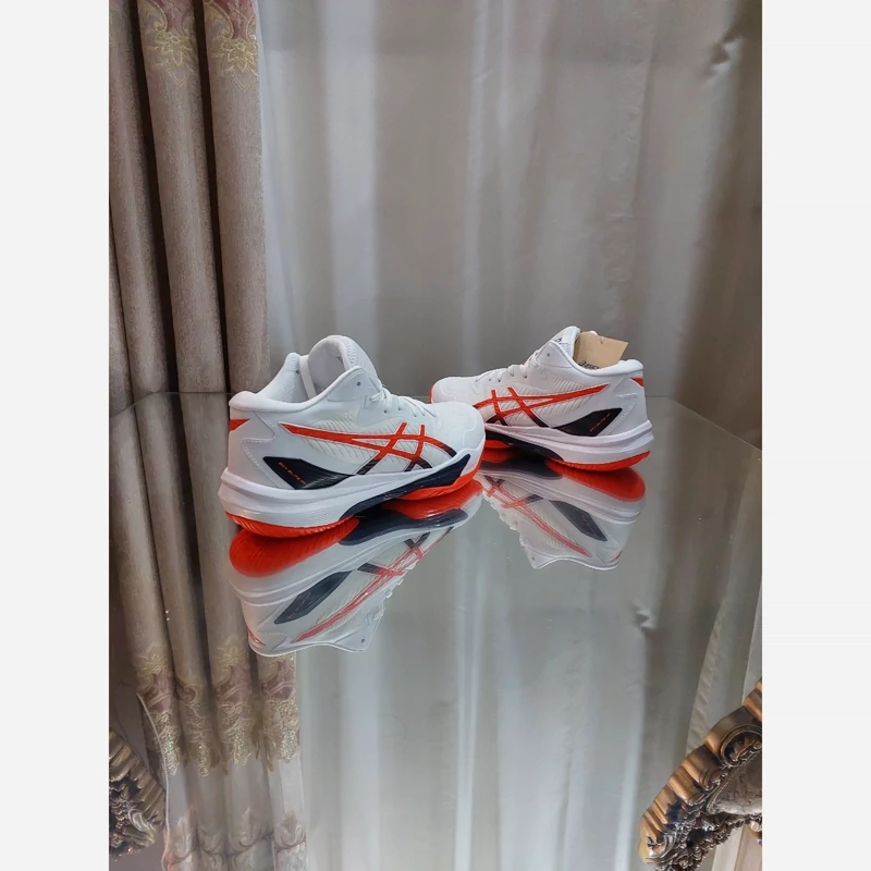 اسیکس اسکای الیت 3 کیفیت مستر کوالیتی ویتنام asics sky elite ff mt3 رنگ سفید نارنجی