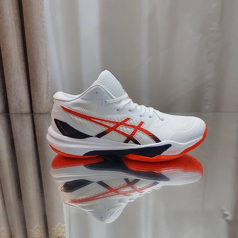 اسیکس اسکای الیت 3 کیفیت مستر کوالیتی ویتنام asics sky elite ff mt3 رنگ سفید نارنجی