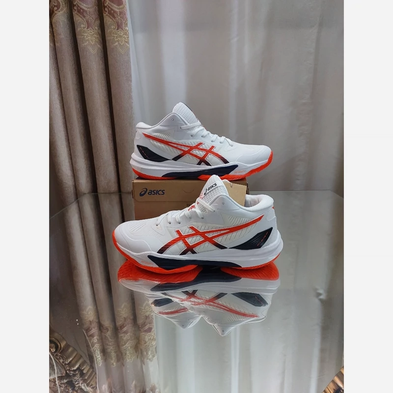 اسیکس اسکای الیت 3 کیفیت مستر کوالیتی ویتنام asics sky elite ff mt3 رنگ سفید نارنجی