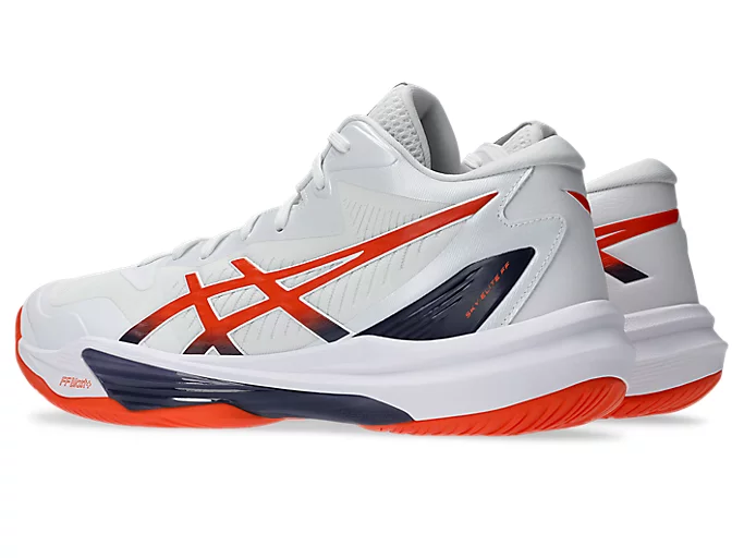اسیکس اسکای الیت 3 کیفیت مستر کوالیتی ویتنام asics sky elite ff mt3 رنگ سفید نارنجی