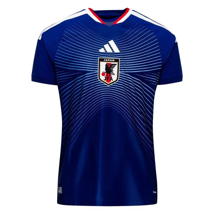 کیت تیشرت با شورت هواداری تیم ملی ژاپن جام جهانی 2026 رنگ آبی تایلندی کلاسی A++Japan Home Shirt World Cup 2026 Authentic