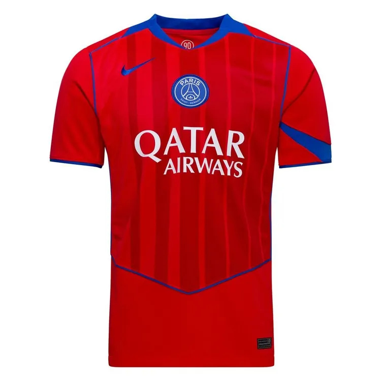 کیت پلیری پاریسن ژرمن ۲۰۲۶ رنگ آبی مسترکوالیتی تایلندی کلاس Paris Saint Germain 3rd Shirt 2025/26