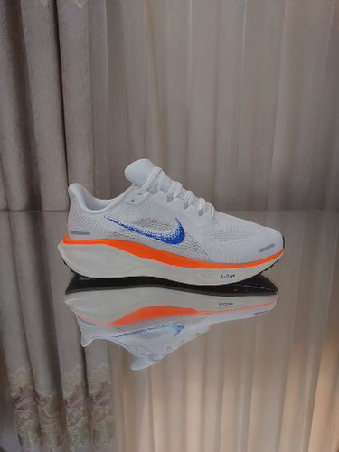 کفش پیاده روی نایک پگاسوس 41 سفید آبی نارنجی Nike Air Zoom Pegasus 41 White Blue Orange
