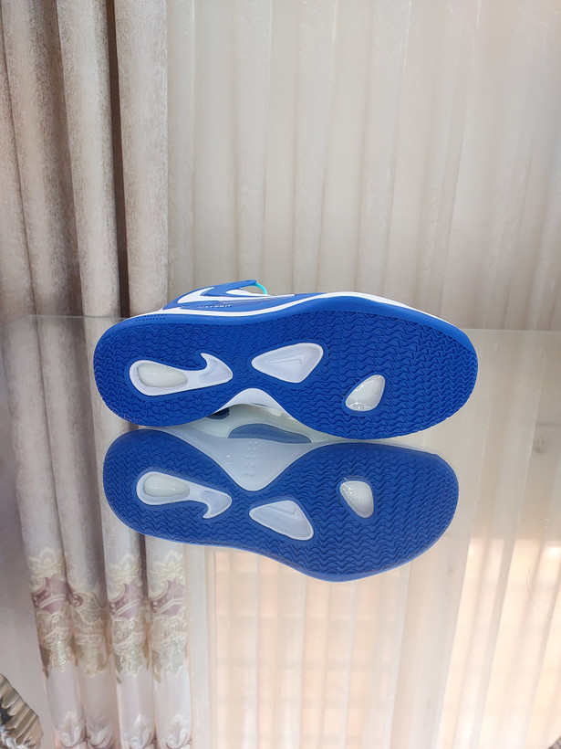 کتونی والیبال بسکتبال هندبال نایک هایپرست2 مستر کوالیتی nike zoom hypersensitivity 2 رنگ سفید آبی