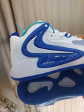 کتونی والیبال بسکتبال هندبال نایک هایپرست2 مستر کوالیتی nike zoom hypersensitivity 2 رنگ سفید آبی