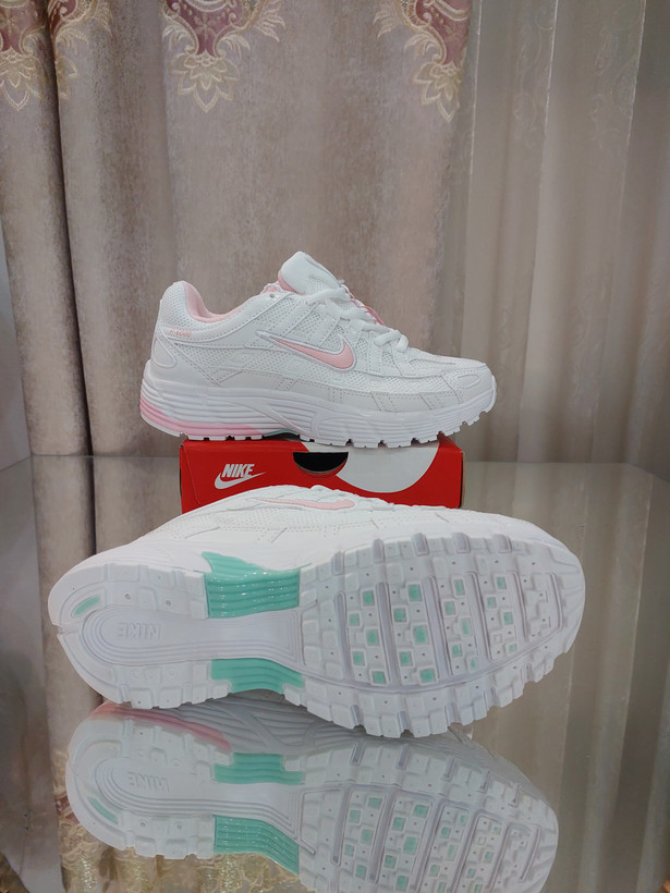 کفش نایک پی 6000 پریمیوم سامیت سفید صورتی Nike P-6000 Premium Summit White