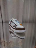 کتونی لویی ویتون ترینر مستر سفیدقهوه ای Louis Vuitton LV Trainer
