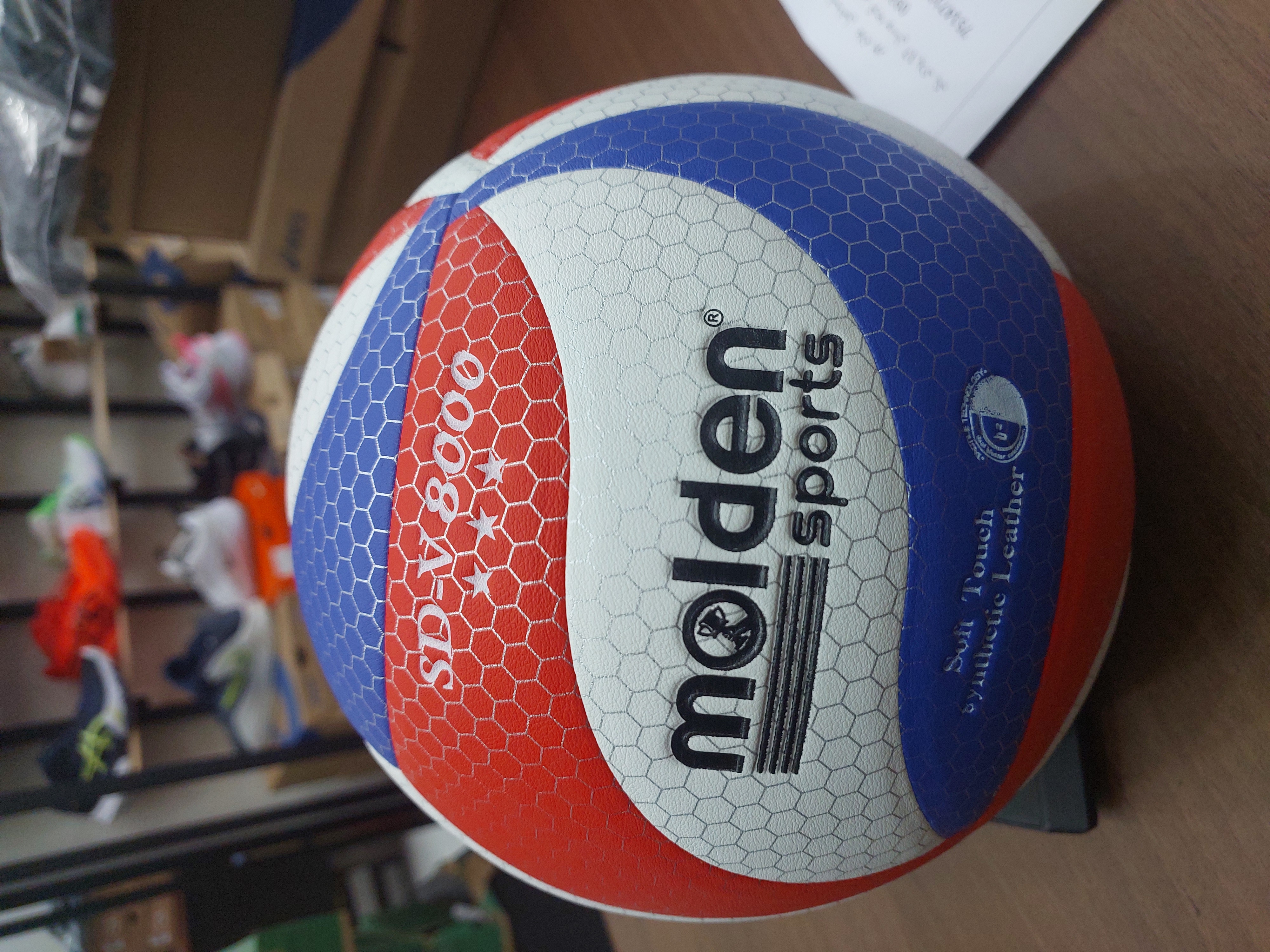 توپ والیبال مولتن زنبوری  مسترکوالیتی چین توپ والیبال مولدن اسپرتز V-sd8000/Molten sportsپرچمی Molden Sports 8000 Volleyball