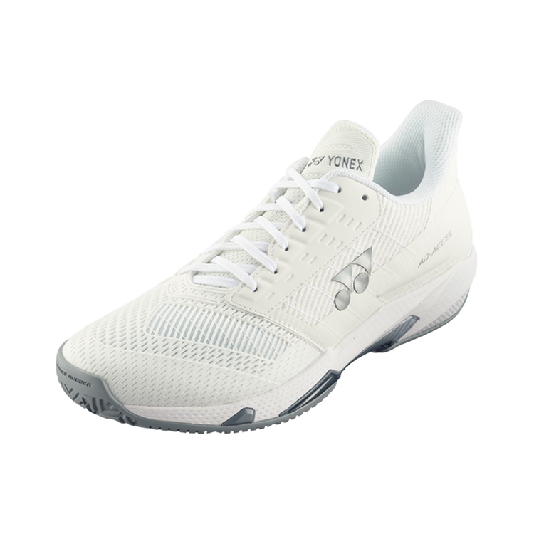 کفش بدمینتون و تنیس یونکس Yonex Women's and Men's Power Cushion Ad-Accel Sunset Red رنگ سفید