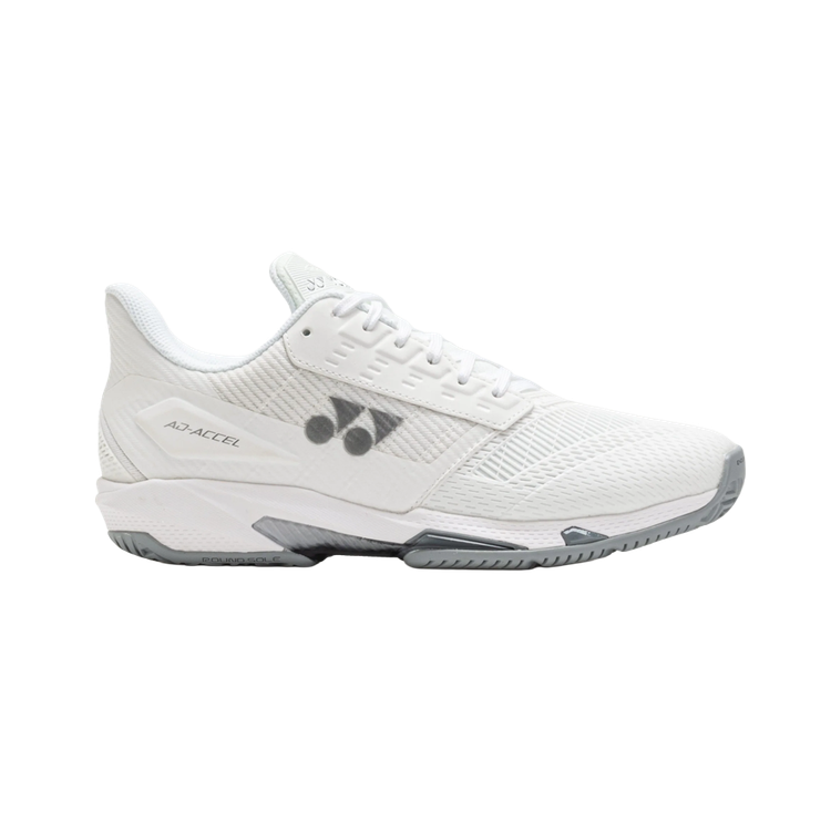 کفش بدمینتون و تنیس یونکس Yonex Women's and Men's Power Cushion Ad-Accel Sunset Red رنگ سفید