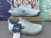 کفش بدمینتون و تنیس یونکس Yonex Women's and Men's Power Cushion Ad-Accel Sunset Red رنگ ابی آسمانی قرمز