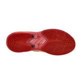 کفش بدمینتون و تنیس و پدل یونکس Yonex Women's and Men's Power Cushion Ad-Accel Sunset Red رنگ کرم قرمز لوگو قرمز