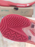 کفش بدمینتون و تنیس و پدل یونکس Yonex Women's and Men's Power Cushion Ad-Accel Sunset Red رنگ کرم قرمز لوگو قرمز
